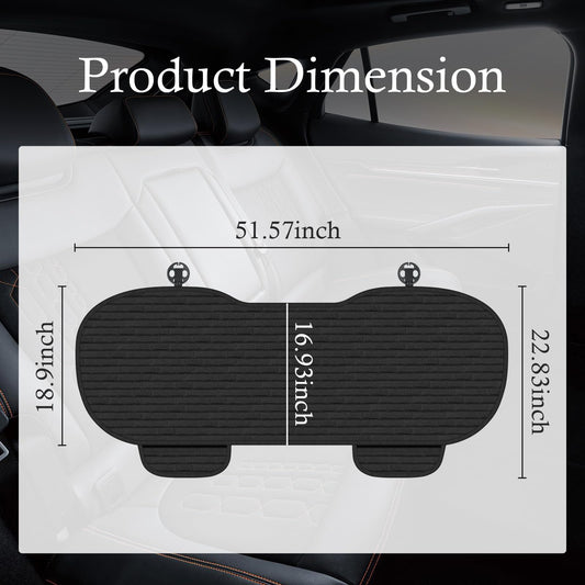 Non-Slip Breathable Car Rear Seat Cover