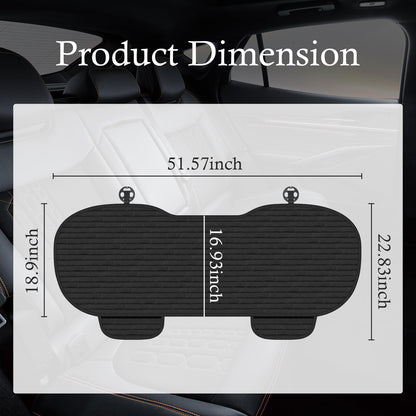 Non-Slip Breathable Car Rear Seat Cover
