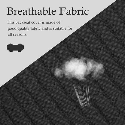Non-Slip Breathable Car Rear Seat Cover